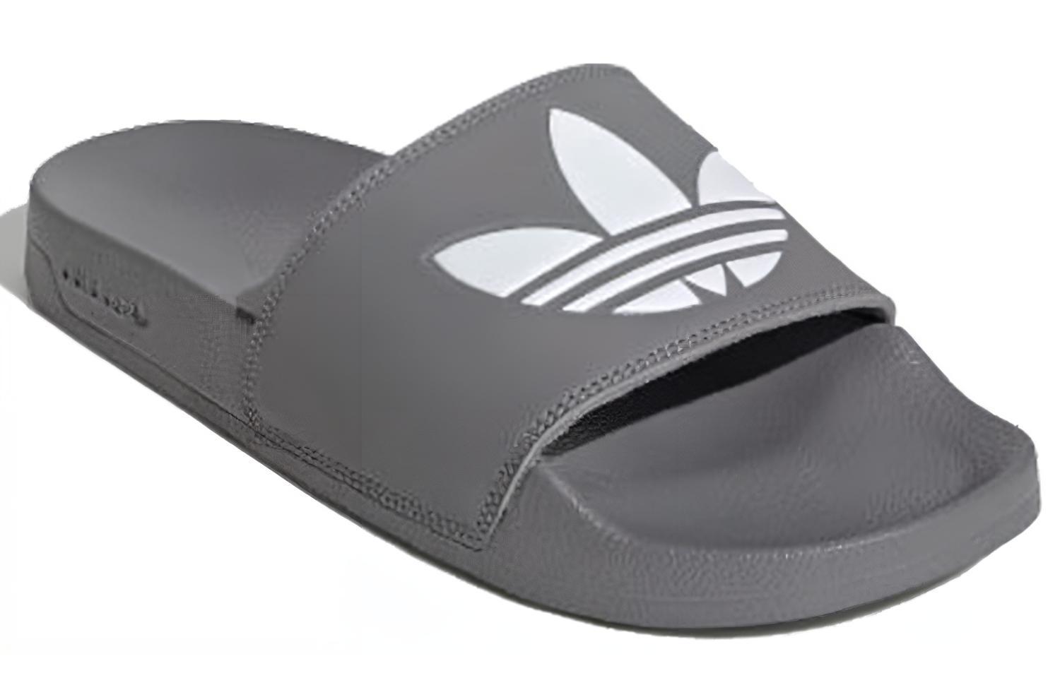 Adidas Adilette Lite Slides 'Trefoil Logo Grey' купить в интернет-магазине Yoocart с быстрой доставкой по России.