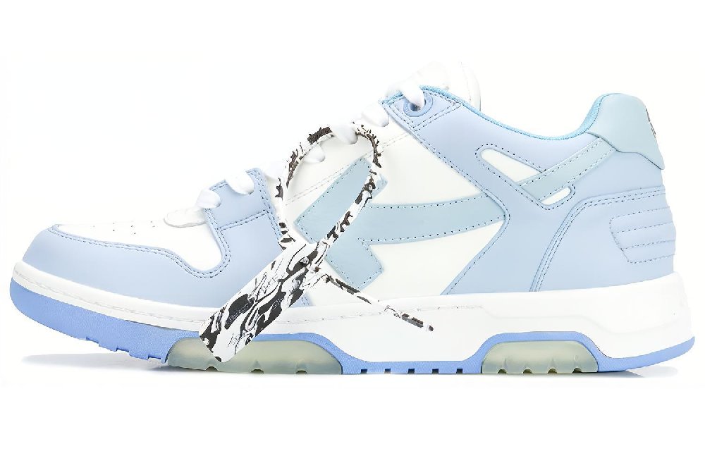 OFF WHITE Out Of Office Low 'White Light Blue'
