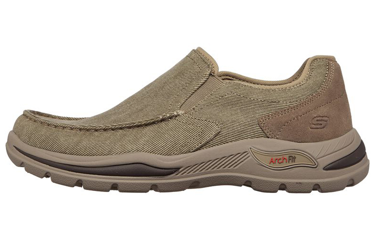 Skechers Arch Fit Motley Rolens Low Top Casual Shoes Men's Gray