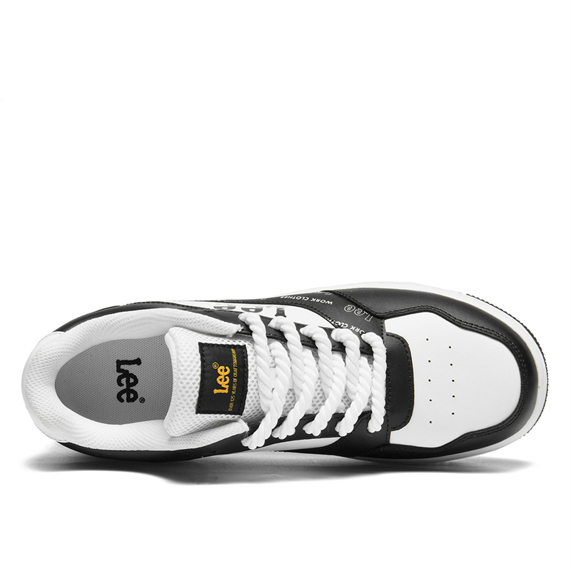 Lee White Sneakers, Business Casual Breathable Height Increase Skateboard Shoes Unisex