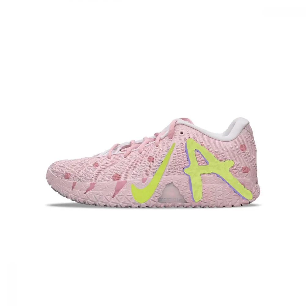 Nike Ja Morant 3 BNK Partner, Court Elf Low top Basketball Shoes Unisex Yellow Pink