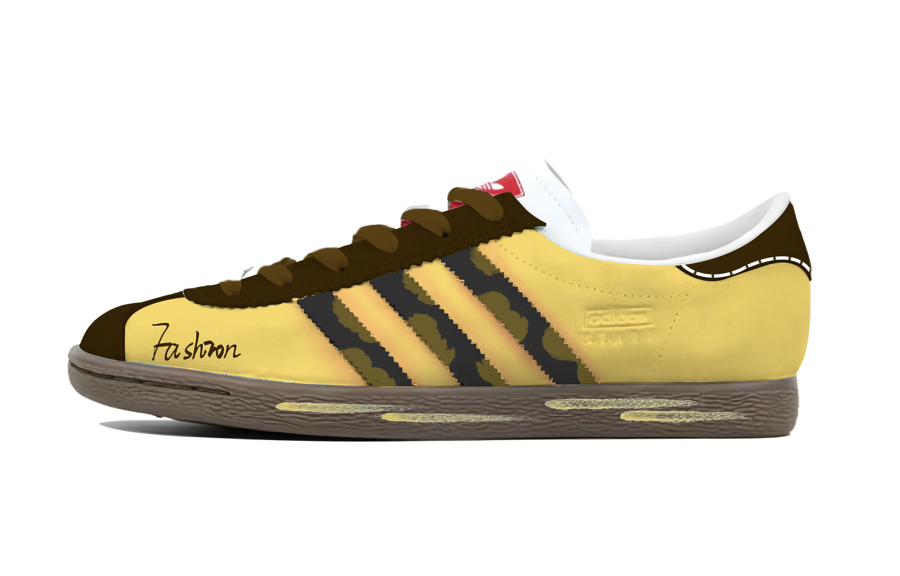 Adidas Originals Stadt Bumblebee Box Abrasion Resistant Low top German Army Trainers Unisex Yellow