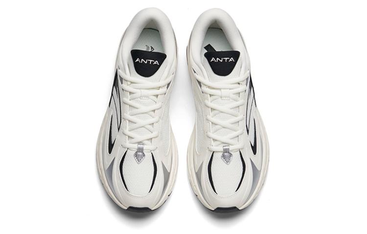 Anta AT952 Cushioning Anti-Slip And Wear-Resistant Low-Top Sports Casual Shoes Ivory White купить в интернет-магазине Yoocart с быстрой доставкой по России.