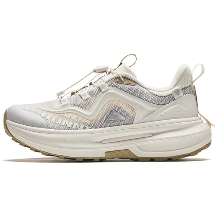 Anta Slip-Resistant Low-Top Running Shoes Women's Ivory White
