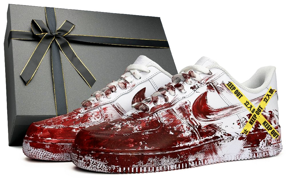 Nike Air Force 1 Skateboard Shoes Unisex Low Top Red