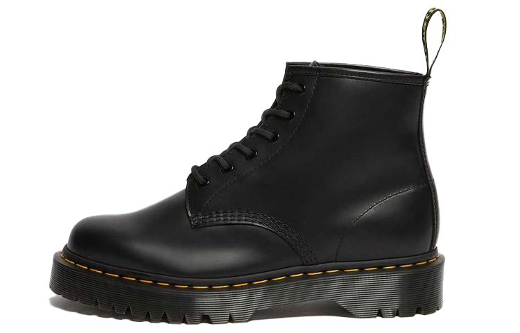 Dr. Martens 101 Bex Smooth Leather Ankle Boots Black
