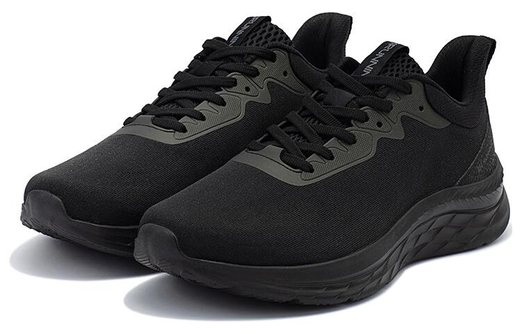 361° Flying Feather Cushioning Anti-Slip And Wear-Resistant Low-Top Running Shoes Men's Black