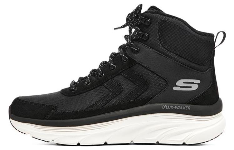 Skechers DLux Walker Shoes 'Black White'
