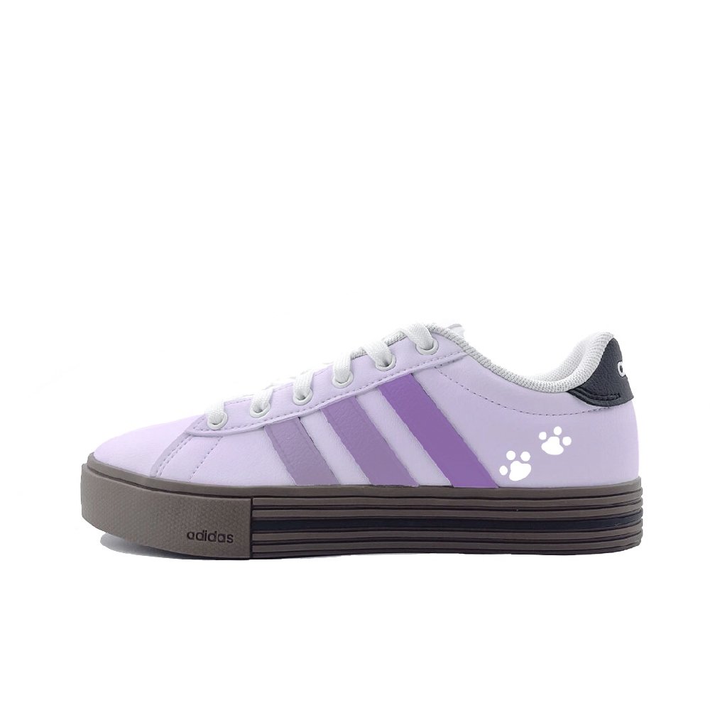 Adidas Daily 4.0 Skateboard Shoes Unisex Low Top Purple