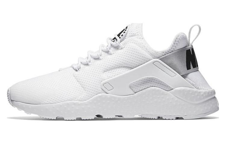 Nike Air Huarache Run Cushioning, Slip Resistant, Abrasion Resistant, Lightweight Low Top Running Shoes Women's White
