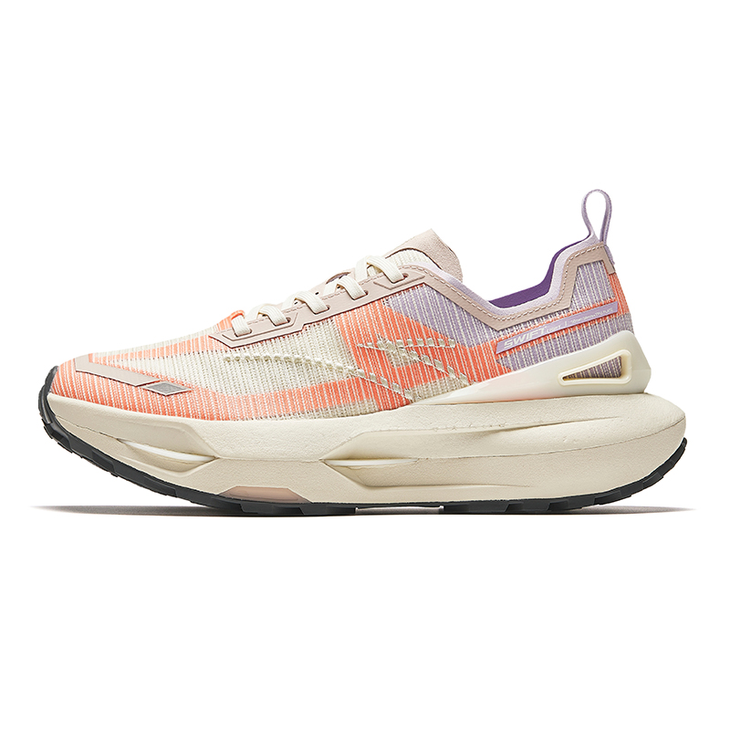 Anta Anti-Slip Wear-Resistant Low-Top Running Shoes Men's Beige Orange