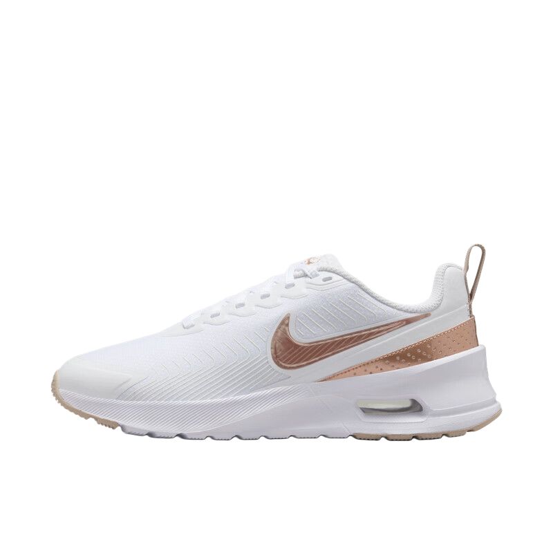 Nike Air Max Nuaxis White Sand Black Metallic Red Bronze Women's