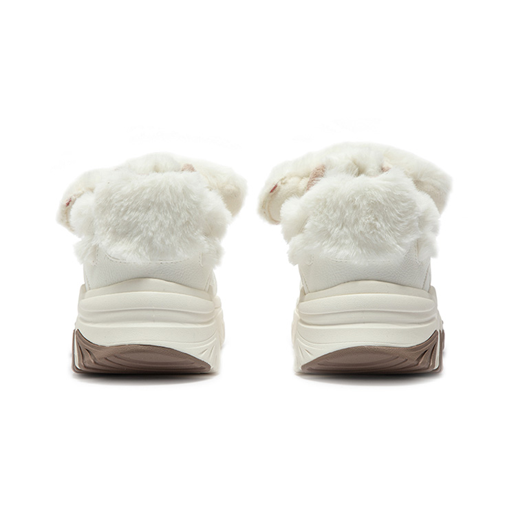 361° Anti-Slip Wear-Resistant Lightweight Warm Mid-Top Casual Shoes Women's White Limestone Color купить в интернет-магазине Yoocart с быстрой доставкой по России.
