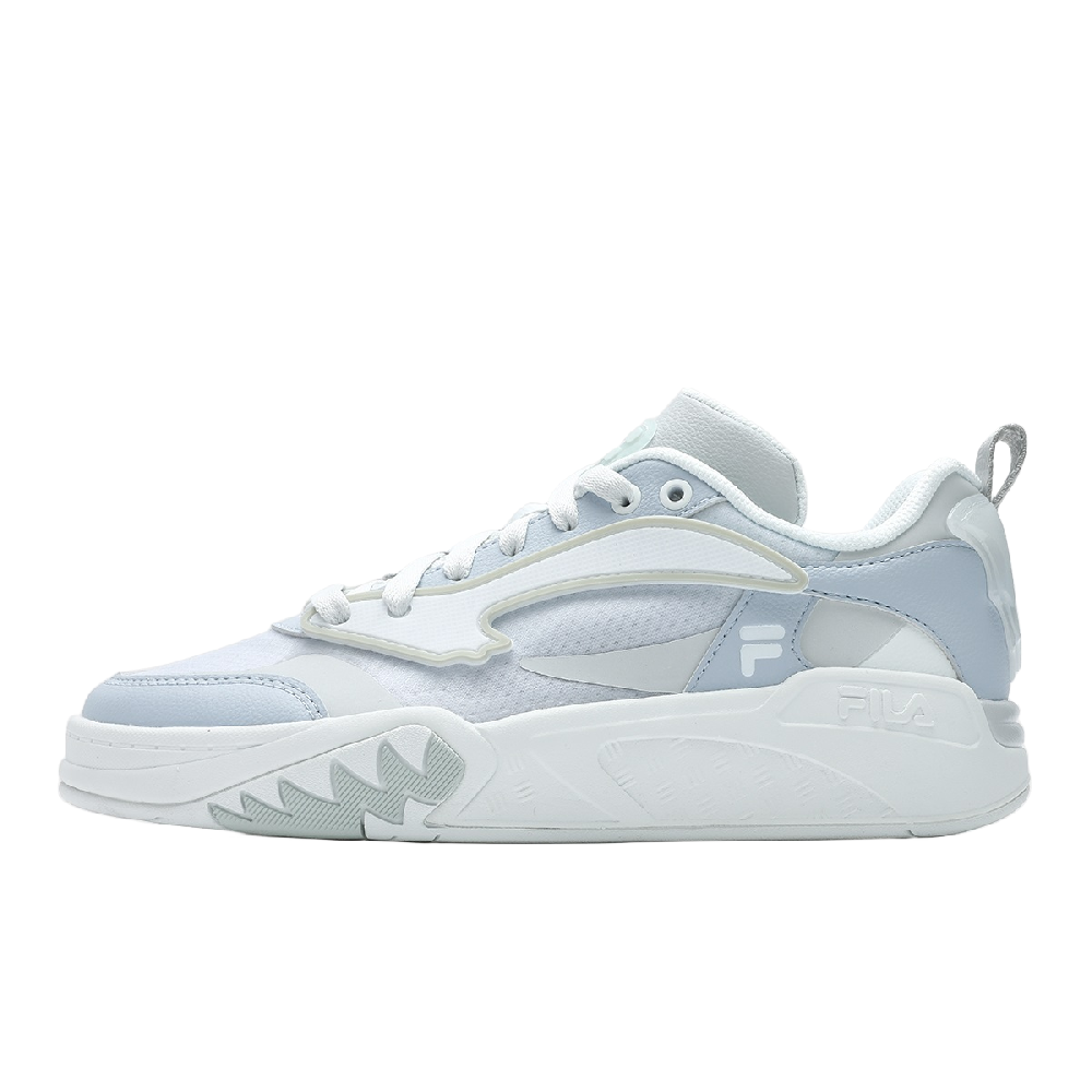 FILA FUSION DESPERADO Outlaw LOW Breathable Low top Vintage Basketball Shoes Women's Light Blue