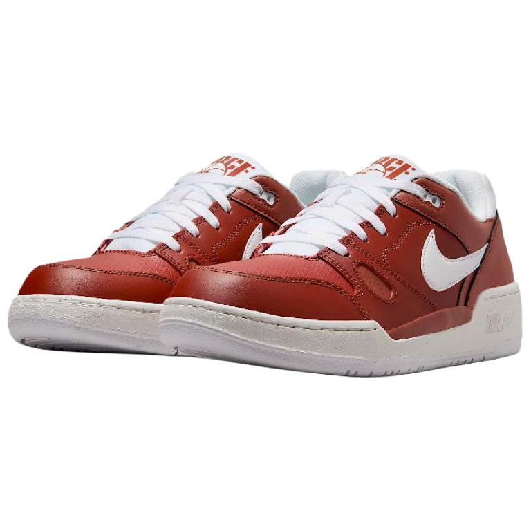 Nike Full Force Abrasion Resistant Low Top Skateboard Shoes Unisex Red White купить в интернет-магазине Yoocart с быстрой доставкой по России.