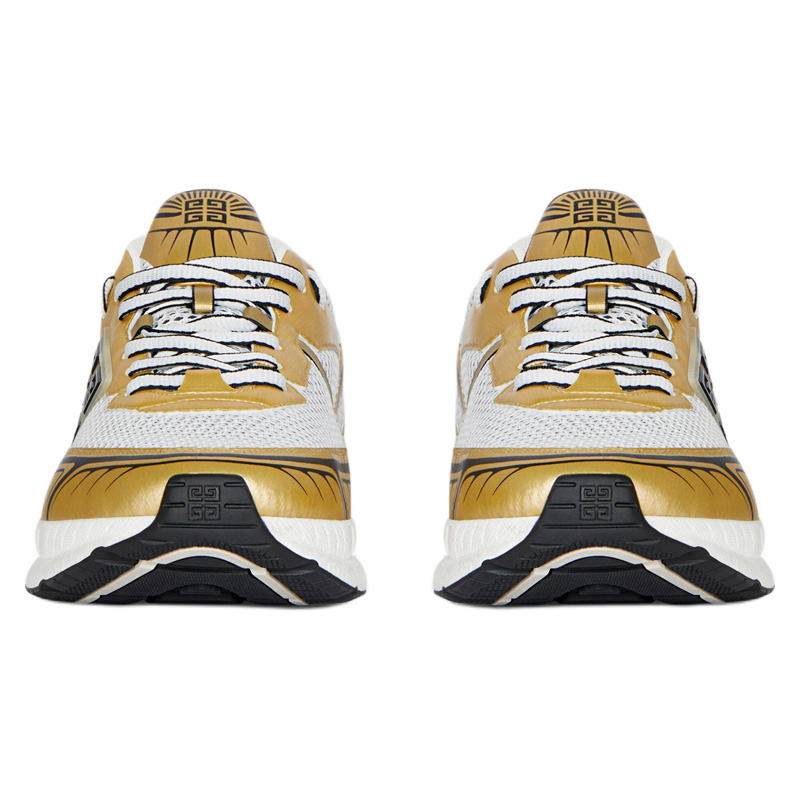 Givenchy Nfnty 52 Low Top Casual Shoes Men's Gold