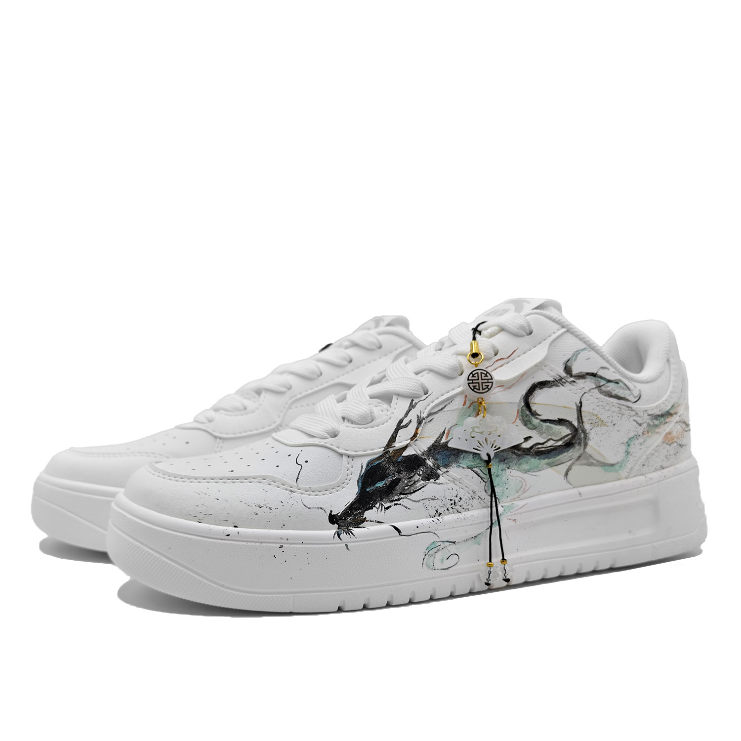 Anta Relaxed Taihuo Wandering Dragon Cushioning, Wear Resistant Low top Skateboard Shoes Men's White Blue Black купить в интернет-магазине Yoocart с быстрой доставкой по России.