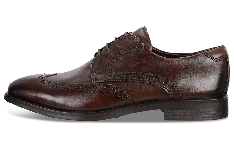 Ecco Ink Book Dress Shoes Men's Brown