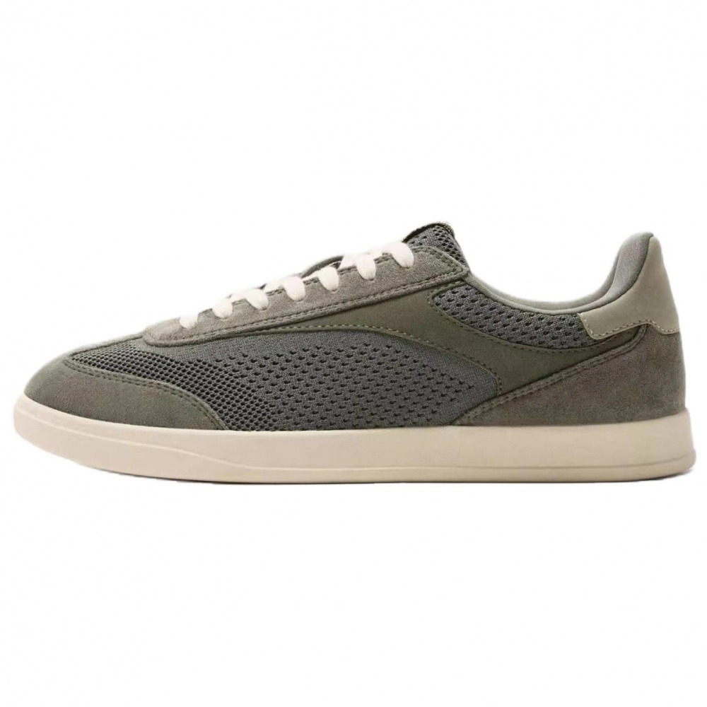 ZARA Low Top Skateboard Shoes Men's Lake Green