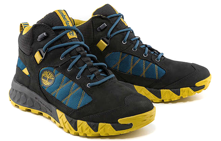 Timberland TrailQuest Waterproof Hiking Boots 'Black And Yellow' купить в интернет-магазине Yoocart с быстрой доставкой по России.