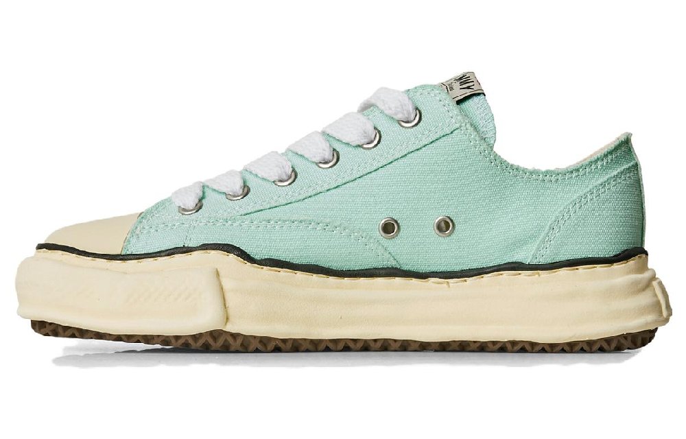 MIHARA YASUHIRO Peterson Low-Top Skateboard Shoes Unisex Green