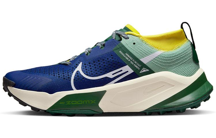 Nike ZoomX Zegama Trail Deep Royal Blue Yellow Strike