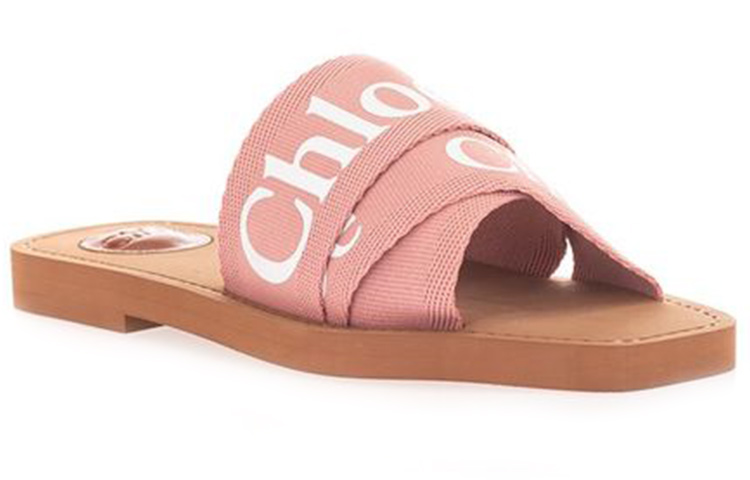 Chloe Woody Rubber Sole Slip-Resistant Stylish Sandals Women's Rose Pink