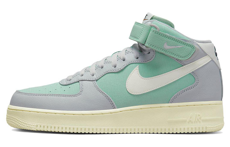 Nike Air Force 1 Mid '07 Lx Grey Fog Enamel Green
