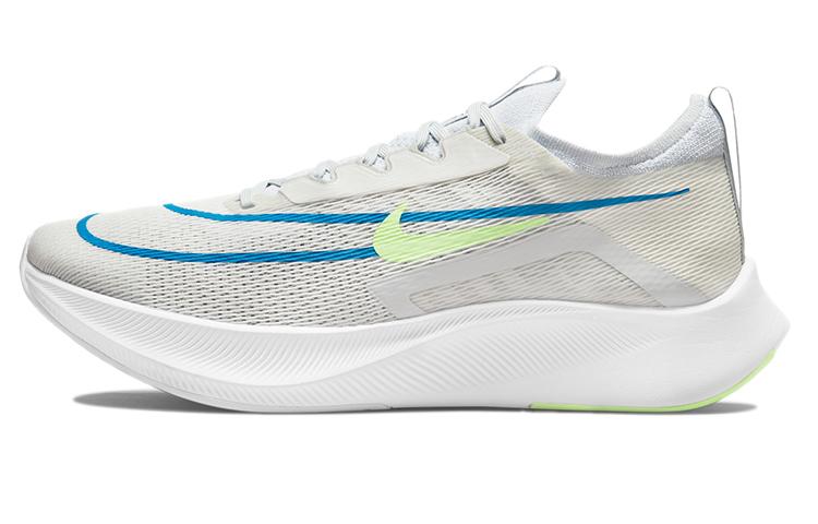 Nike Zoom Fly 4 'White Imperial Blue Lime Glow'