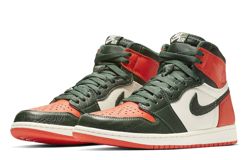 JORDAN 1 Retro High SoleFly Art Basel Sail
