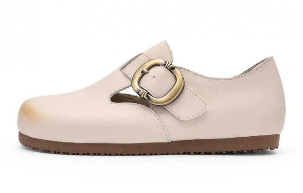 EBLAN Casual Single Shoes Women's Beige