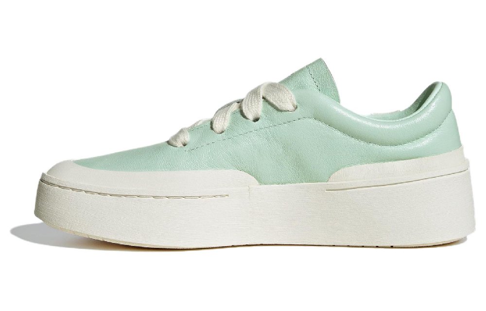 Adidas LABCOURT TRAINERS Durable Breathable Low-Top Skateboard Shoes Women's Green