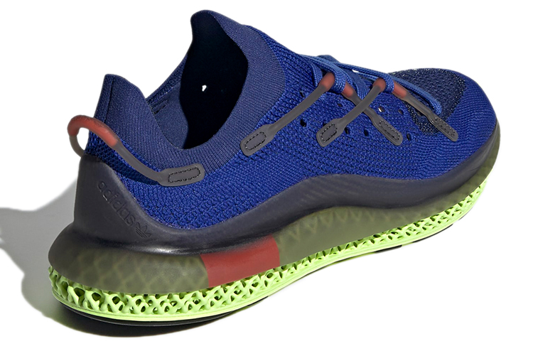 Adidas 4D Fusio 'Bold Blue Light Flash Yellow' купить в интернет-магазине Yoocart с быстрой доставкой по России.