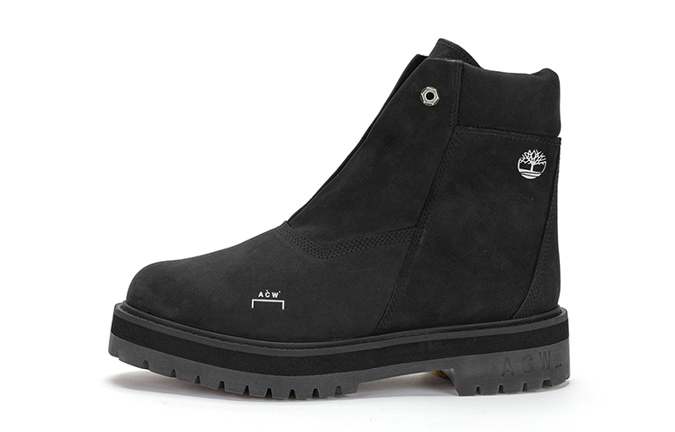 Timberland X A Cold Wall 6 Inch Premium Side Zip Boot 'Jet Black Nubuck'