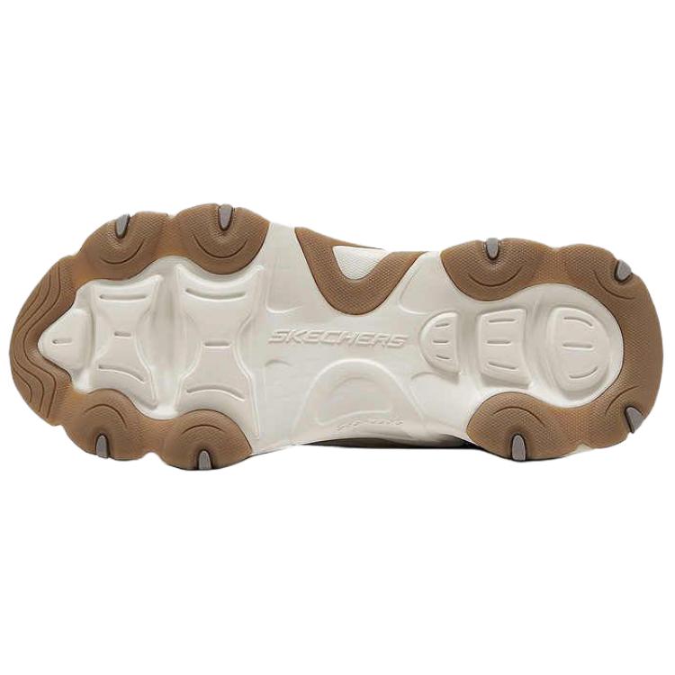 Skechers D'LITES 5.0 Low Top Chunky Sneakers Men's Brown