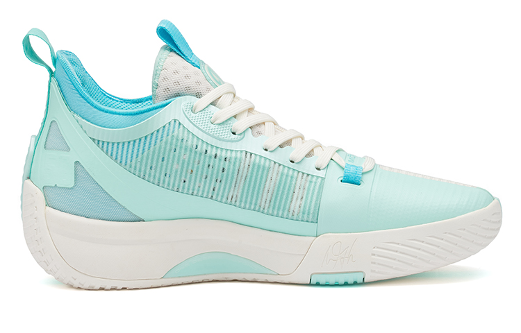 361° Chan 3 MOD Mojito Anti-Slip Wear-Resistant Low-Top Basketball Shoes White Green