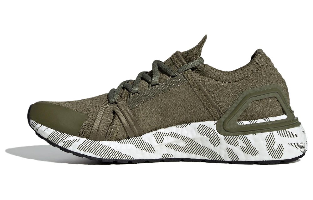 Adidas Ultra Boost 20 By Stella Mccartney Trace Khaki Black White Women's