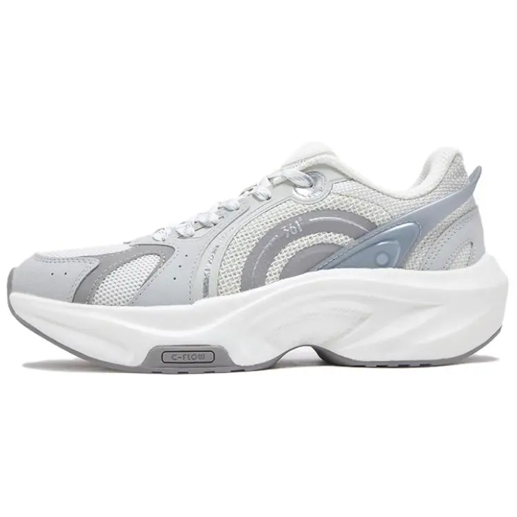 361° Life Collection Anti Slip Wear Resistant Low Top Casual Shoes Women's Gray