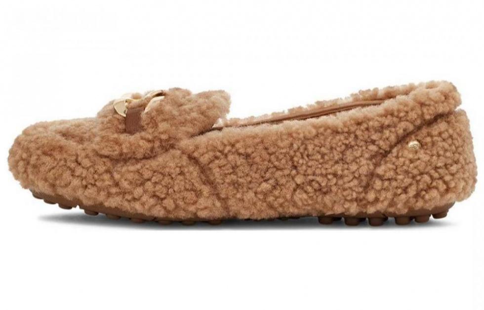 UGG SlipOn Comfortable Loafers 'Brown' Women's