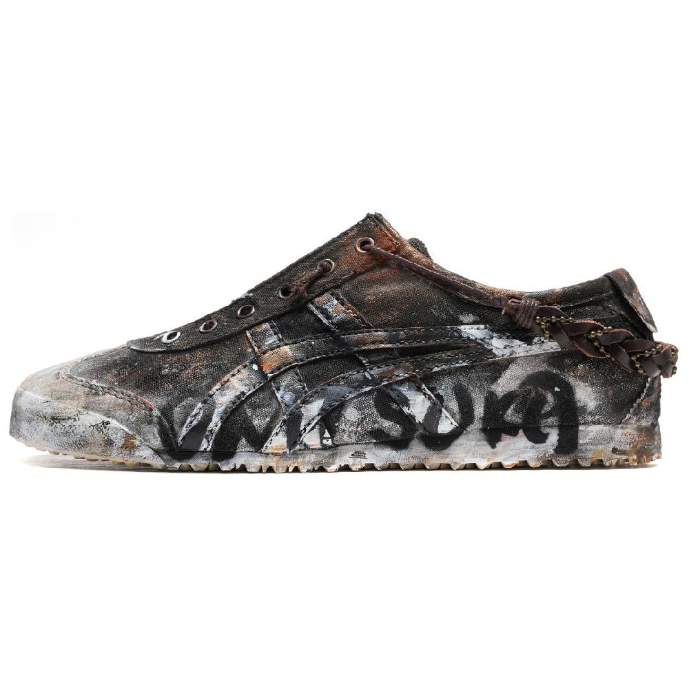 Onitsuka Tiger MEXICO 66 Casual Shoes Unisex Low-Top White Blue Red