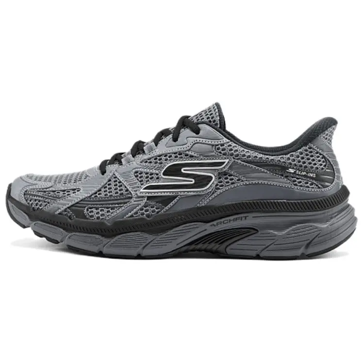 Skechers MEN'S GO Cushioning Running Shoes Men's Gray