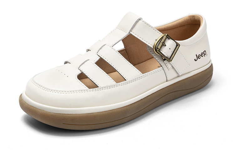 Jeep Casual Single Shoes Women's Ecru купить в интернет-магазине Yoocart с быстрой доставкой по России.