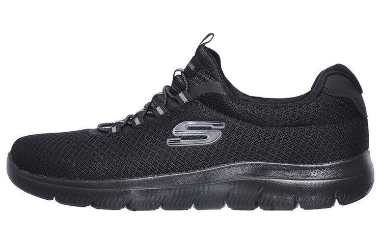 Skechers Summits Collection Casual Shoes Men's Low Top Pure Black