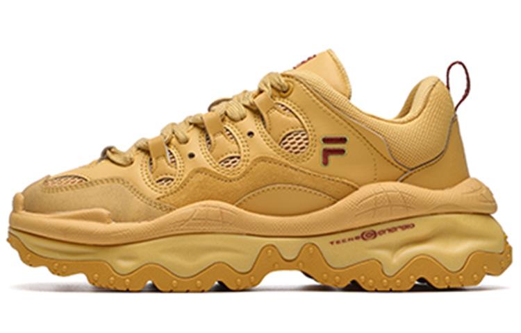 FILA FUSION QD96 Athletic Shoes 'Yellow' Women's