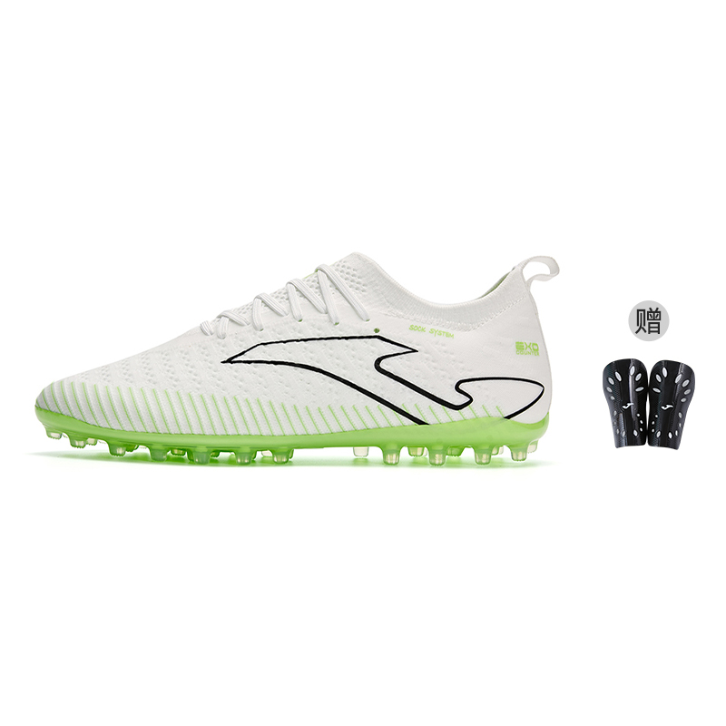 Joma MG Rubber Short Studs Artificial Ground Soccer Shoes Men's White Green