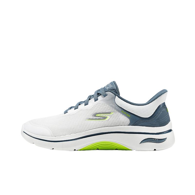Skechers MEN'S GO WALK Low Top Casual Shoes Men's White