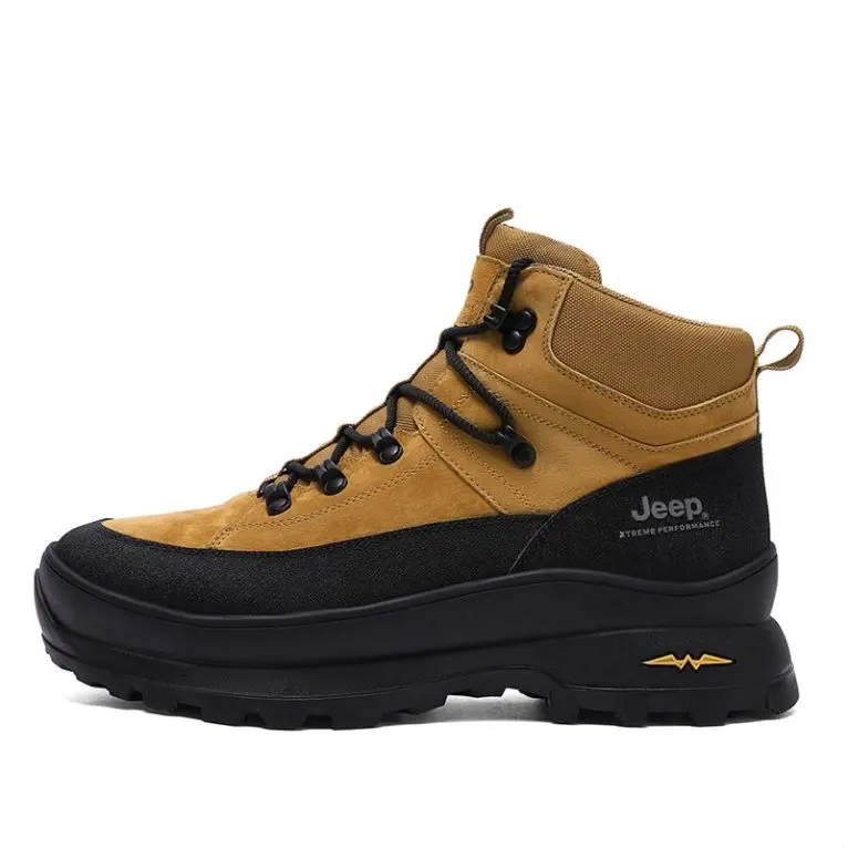 Jeep Short Outdoor Boots Men's Camel