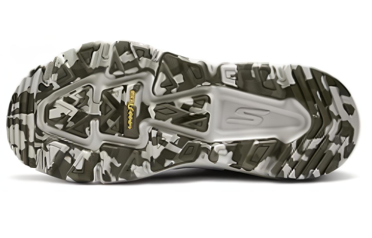 Skechers Cushioning Wear-Resistant Low-Top Running Shoes Men's Taupe купить в интернет-магазине Yoocart с быстрой доставкой по России.