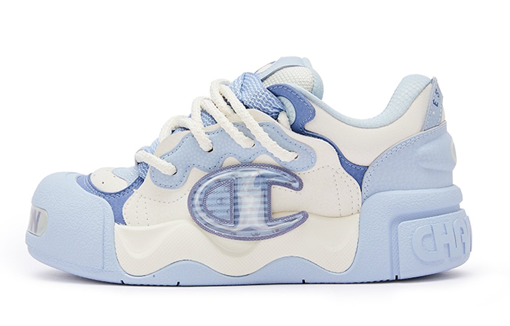 Champion AutoSkate V1 Low Top Skateboard Shoes Women's Light Blue
