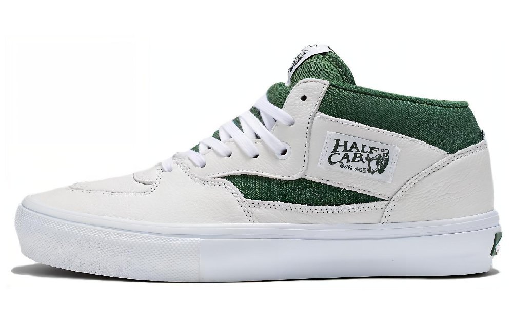 Vans Half Cab Skate 'White Green'
